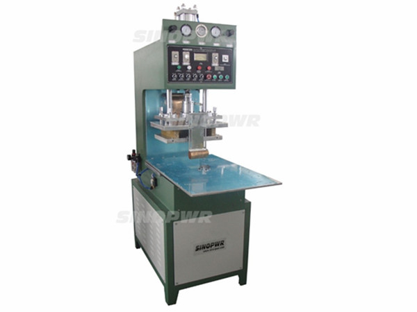 Manual turntable HF welding machine