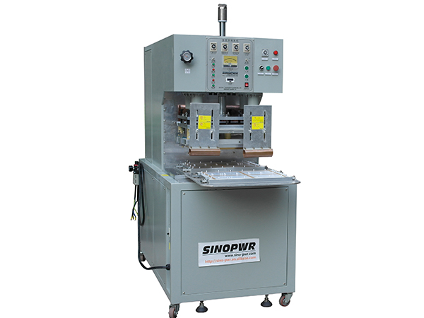 Manual blood pressure cuff welding machine