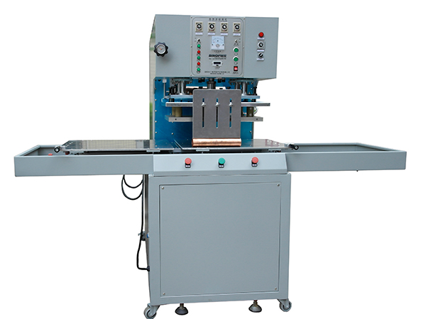 Manual slide table HF welding machine