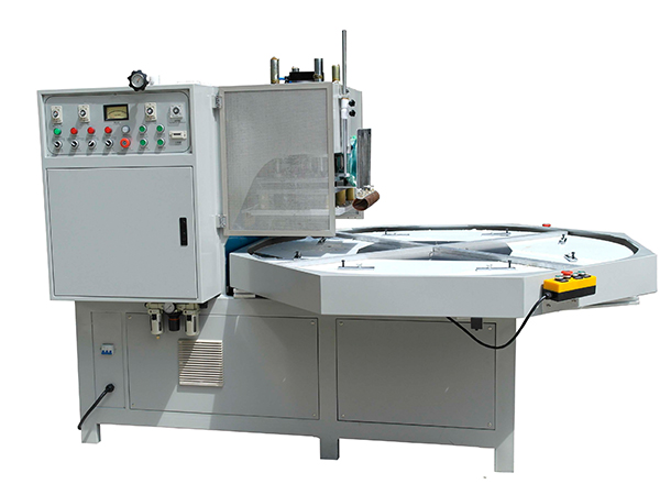 High frequency turn table welding machine