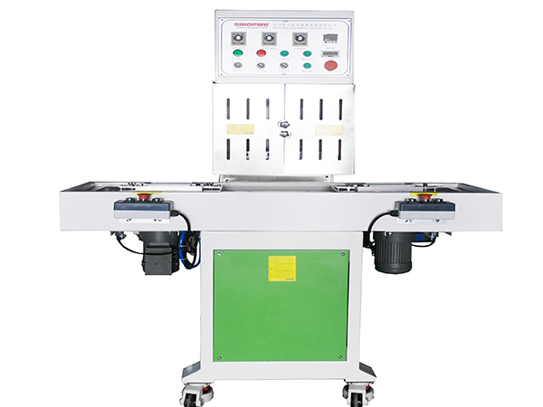 Medical pills blister and silver paper heat sealing machine