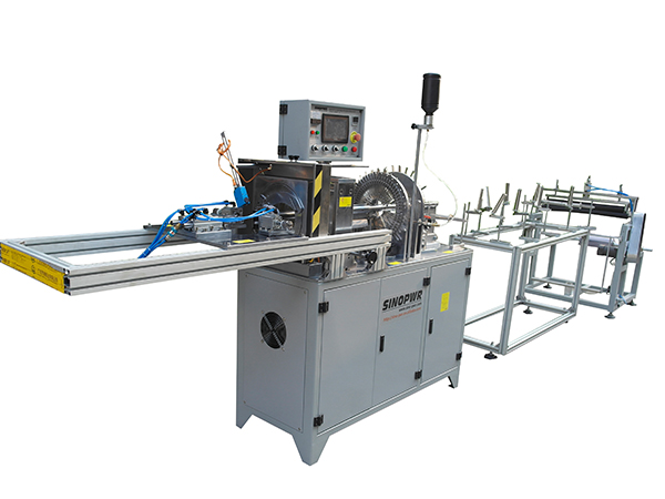 Plastic Cylinder Tube Forming Machines with punching