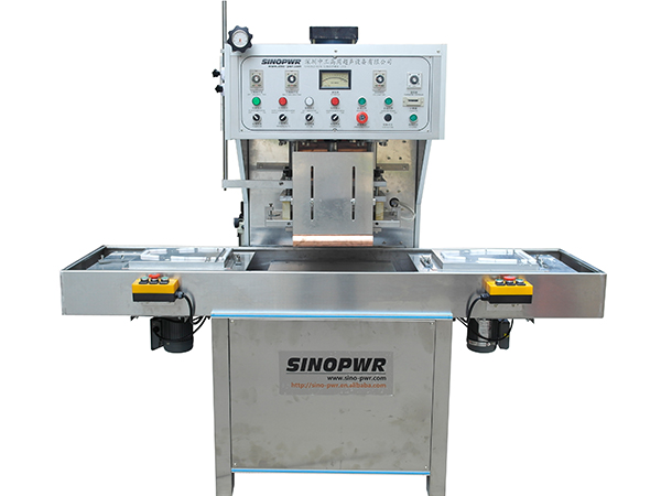 Slide plate medical products welding machine